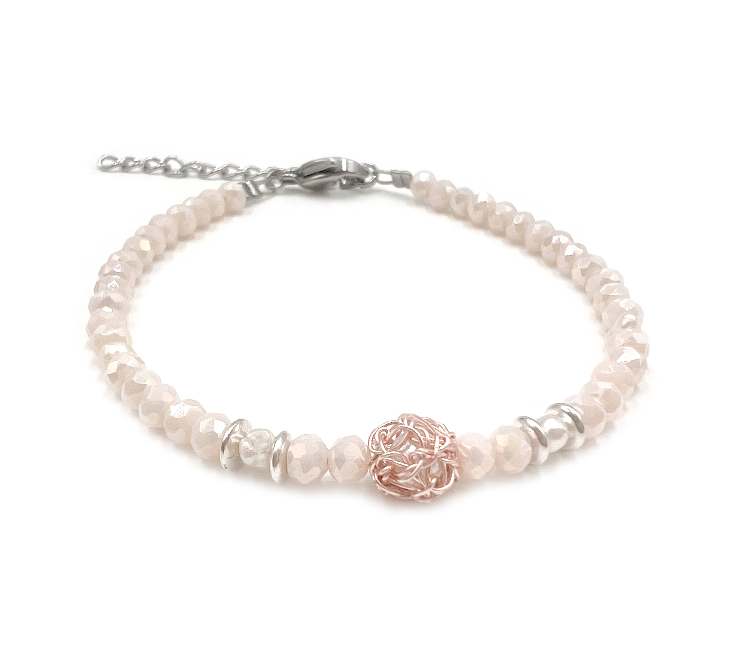 pulseira linz rosa prata2